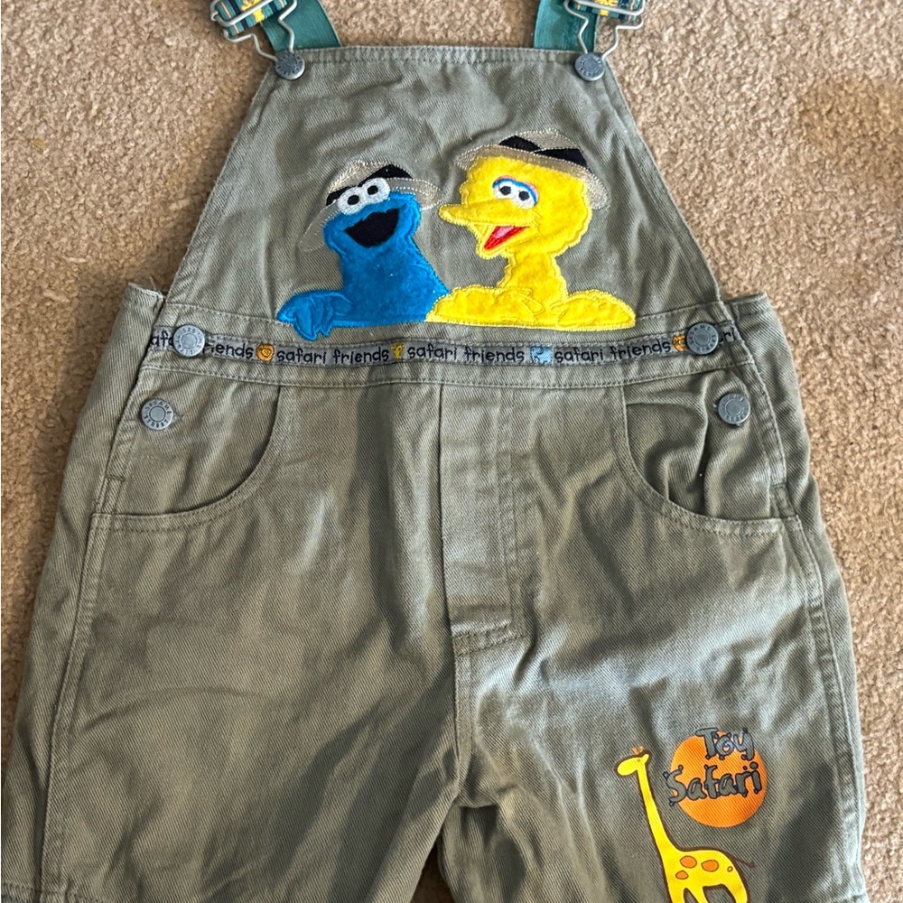 Sesame Street overalls